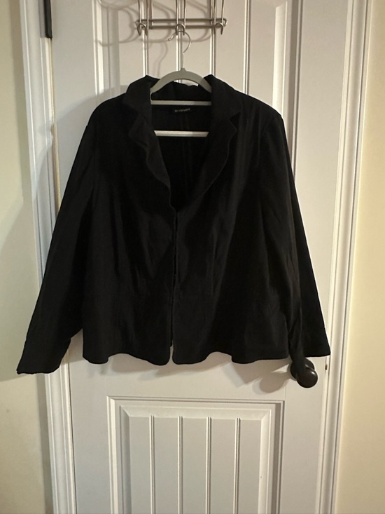 Lane Bryant Jackets & Blazers - Lane Bryant Black Open-Front Blazer